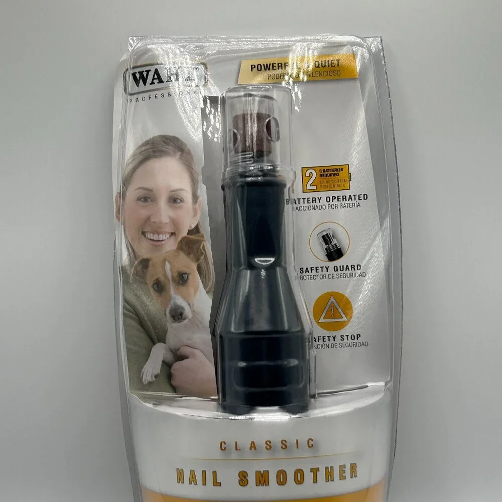 Wahl Professional Classic Pet Nail Smoother Grooming Tool Grinder Kit 9-Pieces